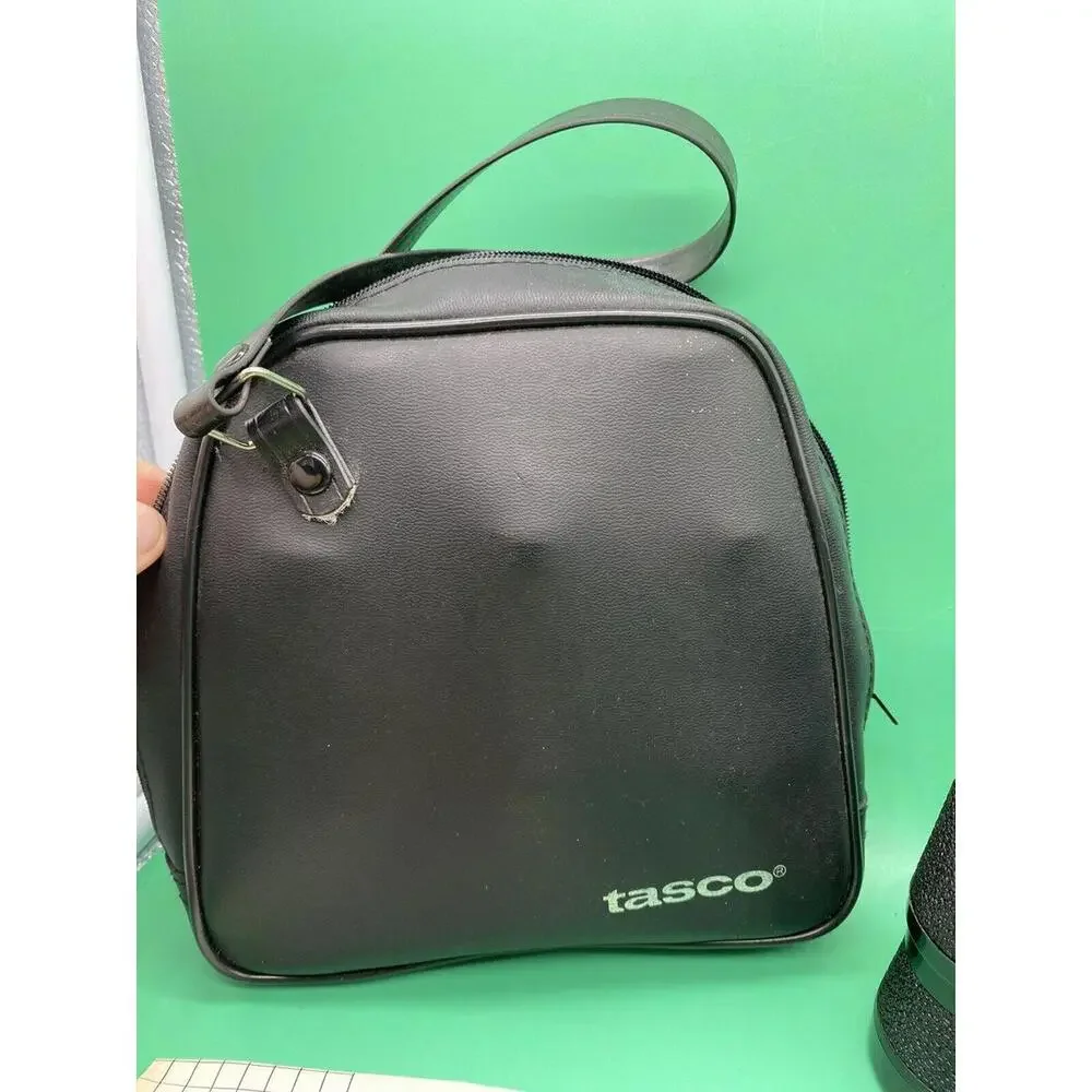 Tasco Binoculars 7x35mm 15-7x35 Case,Lens Cap Zip Focus Cleaning Cloth,Manual